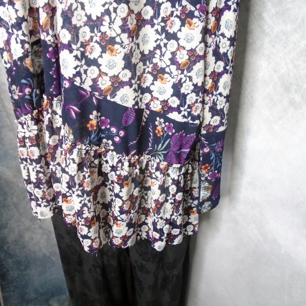 Free People Isabelle Tunic Swing Top Oversized Boho with Fabulous Sleeves - Picture 6 of 13
